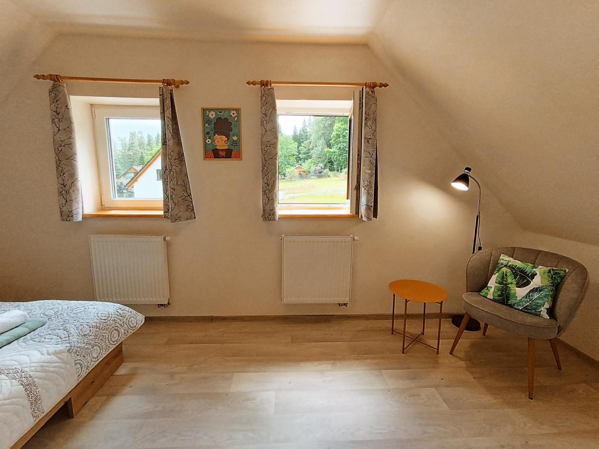 Klidna Lokalita Na Kraji Lesa, Cely Dum S Uschovnu Kol Villa Nova Bystrice Luaran gambar